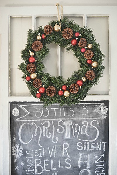 diy rustic pinecone wreaths, seasonal holiday d cor, one is with pinecones ornaments