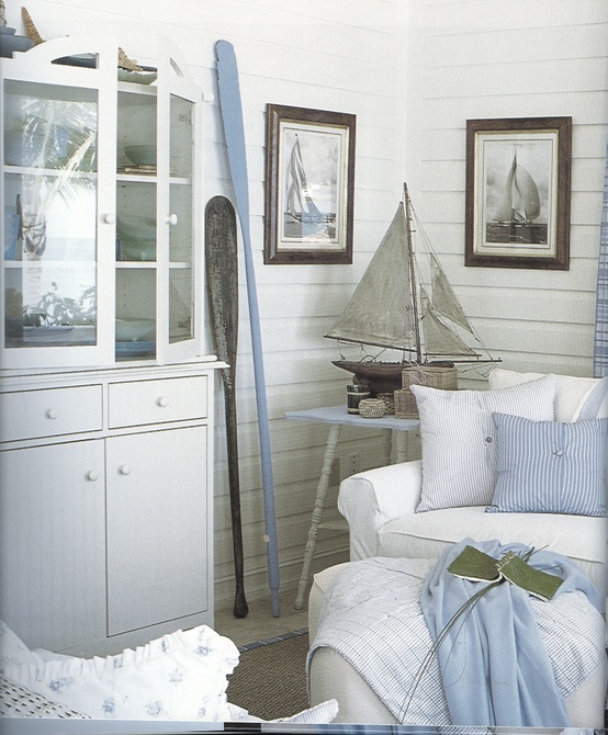 nautical decorating scheme, home decor