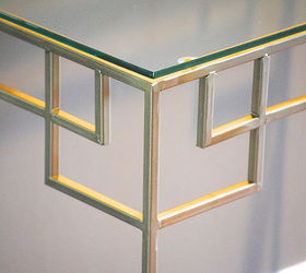 shopping high end at low prices greek key console table, painted furniture