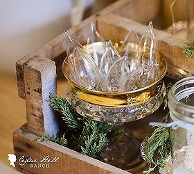 homemade snowglobes, crafts, seasonal holiday decor, light bulbs in a bowl