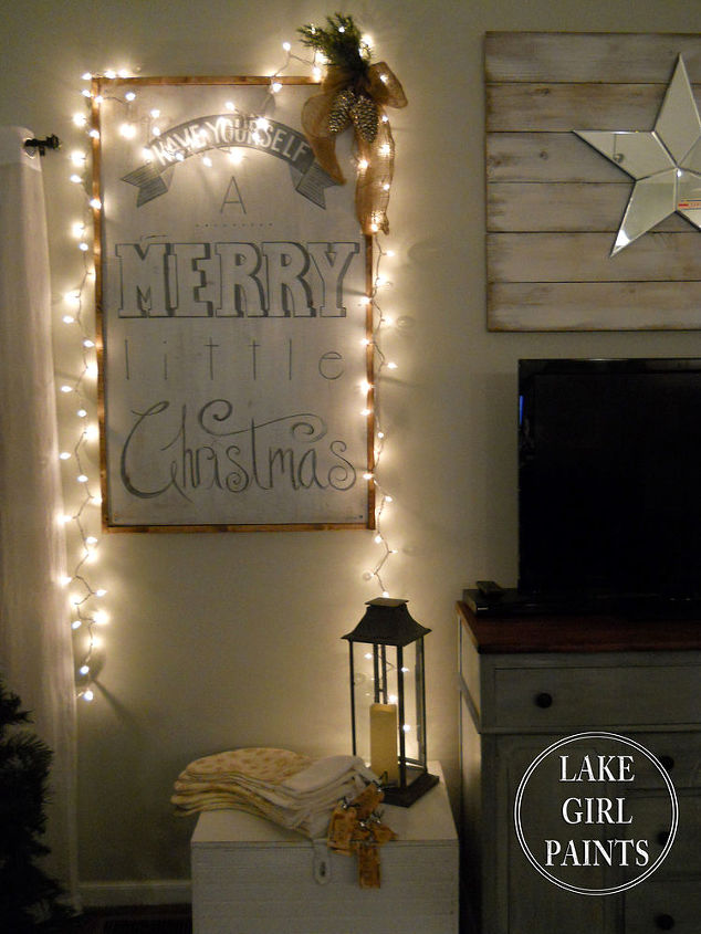 make a big merry little christmas sign, christmas decorations, crafts, seasonal holiday decor