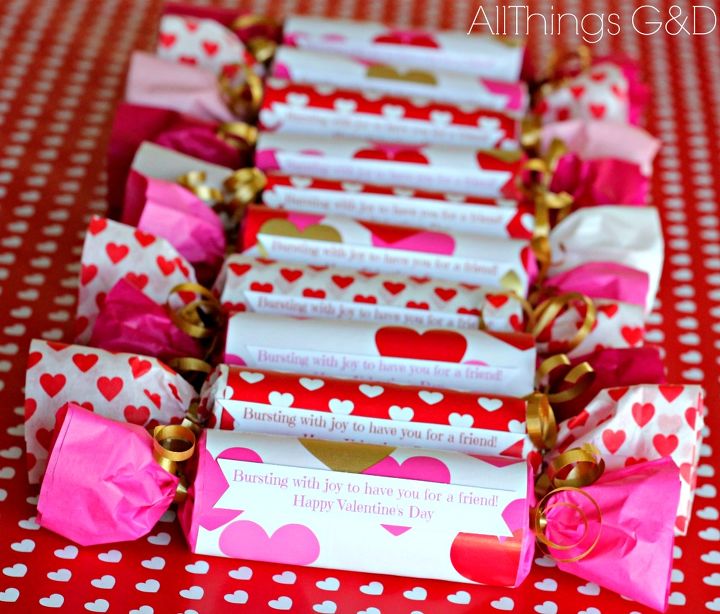 easy diy valentine poppers, crafts, repurposing upcycling, seasonal holiday decor, valentines day ideas, Time to start collecting those empty toilet paper rolls PS A free printable of the label I used is available on my blog tat the link below