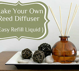 make your own reed diffuser refill liquid, crafts, home decor