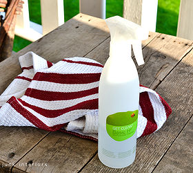 9 cheater spring cleaning indoor outdoor tips for busy people, cleaning tips, flowers, gardening, home maintenance repairs, how to, 2 Use ONE cleaner Seriously This Basic H2 by Shaklee is concentrated and will clean everything I love their fragrance free products ALL of them
