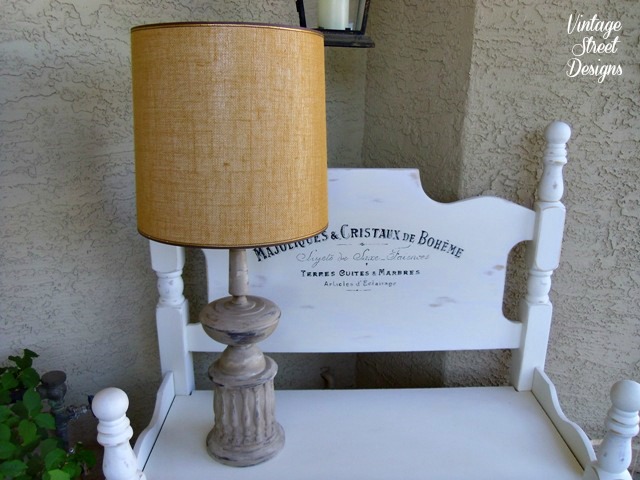 revive old lamps using chalk paint, chalk paint, lighting, painting, And Now