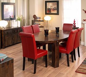 using pops of red in your decor, home decor