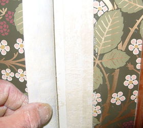 how to properly put up wallpaper, how to, painting, wall decor, The protective strip