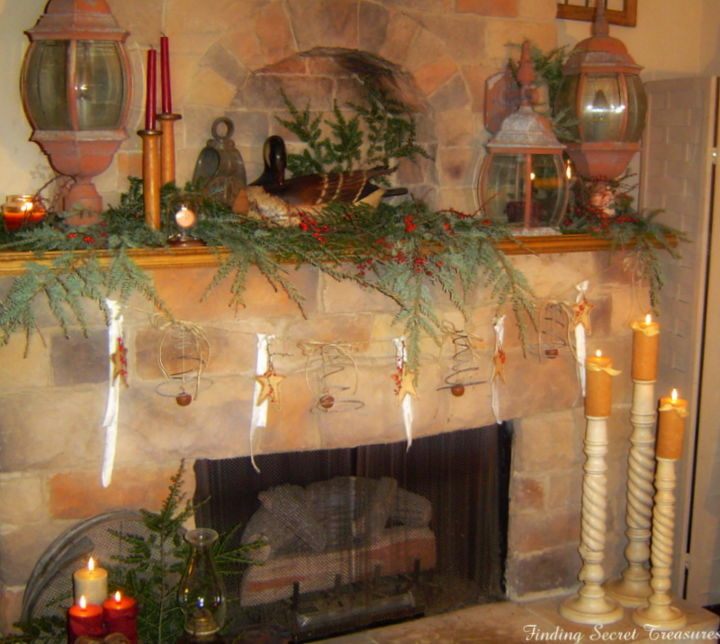 on the 2nd day of christmas past, christmas decorations, fireplaces mantels, seasonal holiday decor