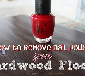 Get Nail Polish Remover Off Wood Table Papillon Day Spa