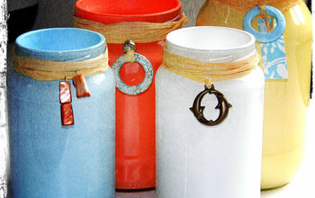 More Painted Jars... the obsession continues!