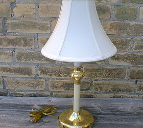 highlighter marker lamp makeover, crafts, lighting, Thrift Store Lamp Before