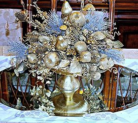christmas centerpiece quick and easy makeover holidaycheer, seasonal holiday d cor
