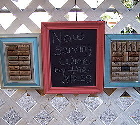 feeling beachy pallet hooks hanger frame chalk and cork boards and beachy shabby, chalkboard paint, crafts, home decor, woodworking projects, Cork and Chalk Boards made from picture frames