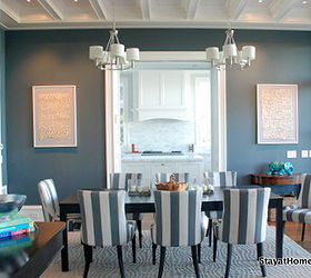 diy linen and paper wall art, crafts, dining room ideas, home decor