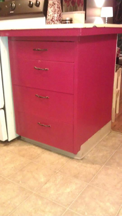 painted tile countertops, concrete countertops, countertops, diy, kitchen backsplash, kitchen design, painting