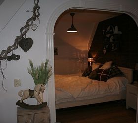 make over bedroom, bedroom ideas, home decor, painting, a lot of wooden items are used