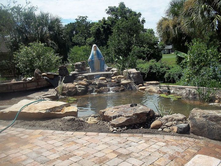 orlando koi pond by pondtastic, ponds water features, beautiful view from the living room