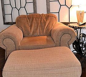 renew those sagging furniture cushions, painted furniture, repurposing upcycling, reupholster