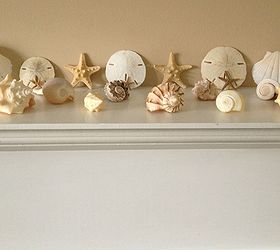 my summer mantle, home decor