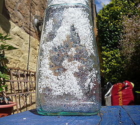 mason jar luminaries tutorial, crafts, mason jars, repurposing upcycling