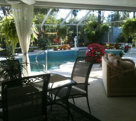 my little bit of paradise in florida, decks, flowers, outdoor living, The serenity here is so wonderful