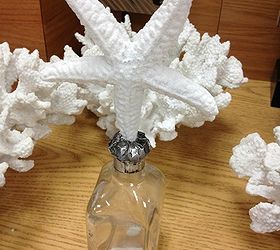 simple decorating with diy shell bottles, home decor, These simple little shell bottles were first inspired from one of my frequent trips to HomeGoods Here s the inspiration
