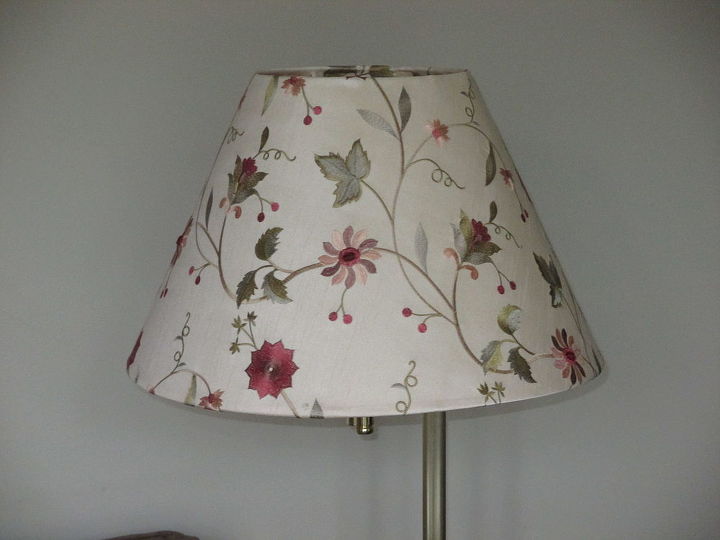 lampshade update, crafts