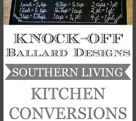 knock off ballard designs kitchen conversions mat, crafts, kitchen design