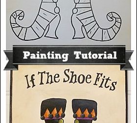 halloween acrylic painting project, crafts, halloween decorations, painting, seasonal holiday decor, Even if you have never painted before you can do this Trace the pattern and follow my step by step instructions