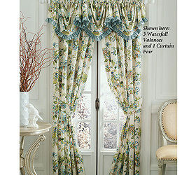 need opinions on curtain choices, home decor, shabby chic, Definitely a more whimsical choice with more accent colors