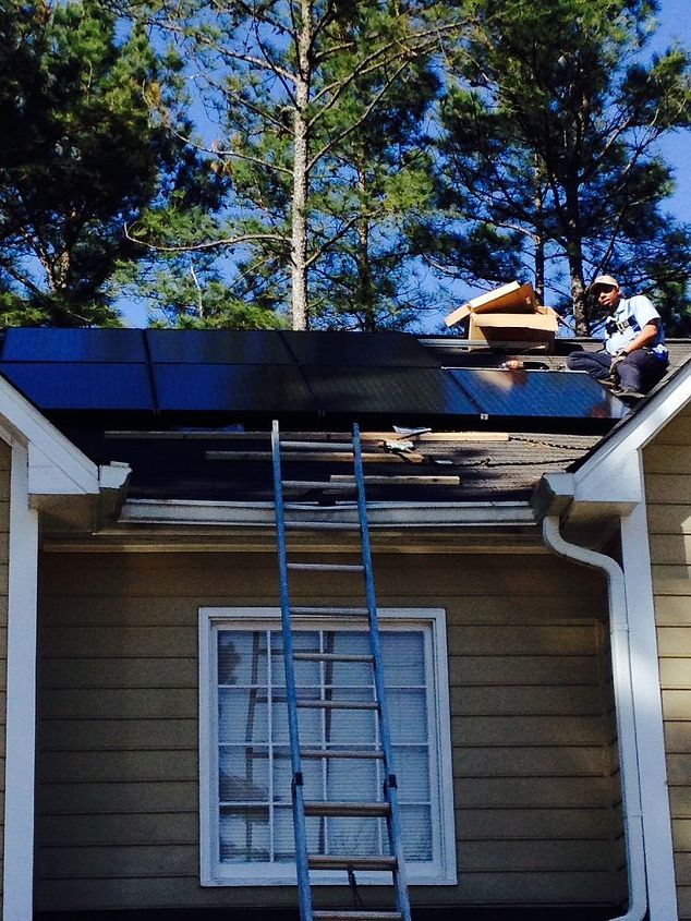 solar panel installation, curb appeal, go green, hvac