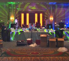the fox theatre a blending of egyptian and moroccan architecture, architecture, The Egyptian ball room setup for a modern event
