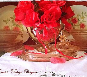 a vintage valentine s day hutch, painted furniture, seasonal holiday decor, valentines day ideas
