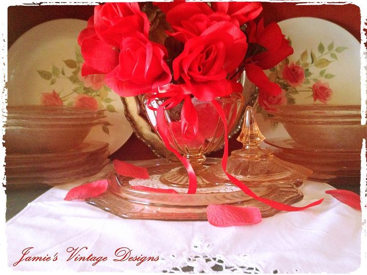 a vintage valentine s day hutch, painted furniture, seasonal holiday decor, valentines day ideas