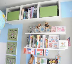homework organizing divider, craft rooms, crafts, organizing, Using her small space efficiently