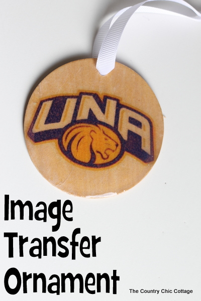 diy image transfer ornament, crafts, decoupage, Perfect for sports school teams NFL pictures ANY image