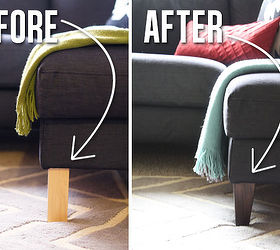 Ikea Hack - Replacing the Legs of an #Ikea Couch