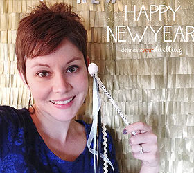 making a new year s eve picture backdrop, crafts, seasonal holiday decor