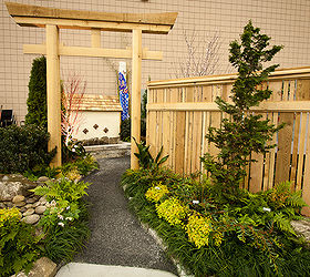 photos of our garden at the southeastern flower show, flowers, gardening, outdoor living, Looking in to the garden