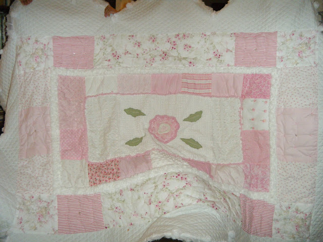 from baby quilt to big girl comforter, crafts, Big Girl Comforter