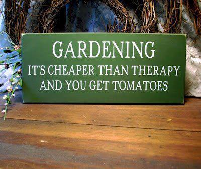 great gardening sign, gardening, This Etsy shop sells this sign