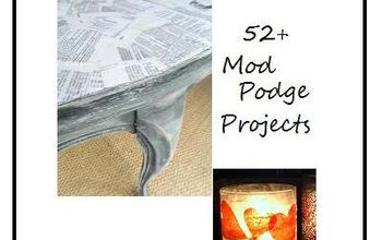 52+ Mod Podge craft & DIY projects & art