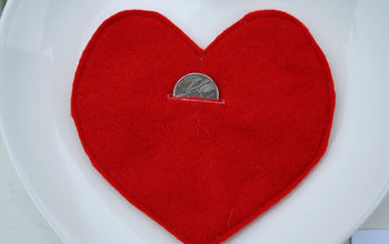 A Stitched Piggy Bank Valentine