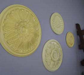 diy colorful wall medallions, crafts, home decor, DIY Colorful Wall Medallions
