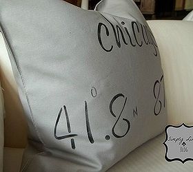 pillow talk, home decor, painting, Added a down filled insert