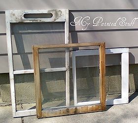 repurposed vintage windows, home decor, repurposing upcycling, Before