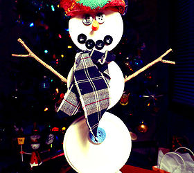 jar lid snowman, crafts, seasonal holiday decor