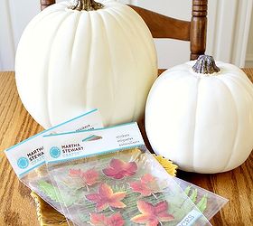 love nature make these botanical pumpkins and bring some inside, crafts, decoupage, seasonal holiday decor, Pick your supplies