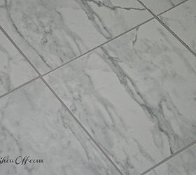 tiled bathroom floor apartment renovation, bathroom ideas, flooring, tile flooring, tiling, Daltile Atmospheres Carrara ceramic tile