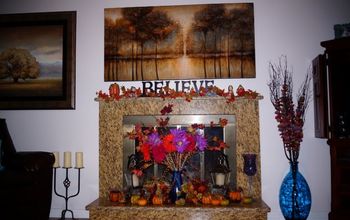Fall Decorating in Formal Living Room